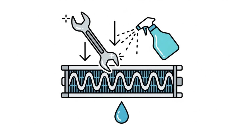 AC Evaporator coil Maintenance icon